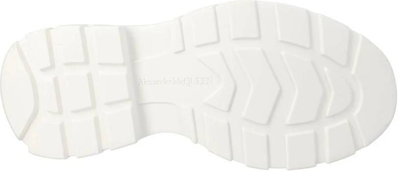 Alexander McQueen Witte Canvas HighTop Platform Sneaker