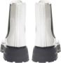 Alexander mcqueen Witte Geborsteld Leren Chelsea Laarzen White Dames - Thumbnail 3