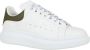 Alexander mcqueen Witte Khaki Leren Sneakers White Heren - Thumbnail 2