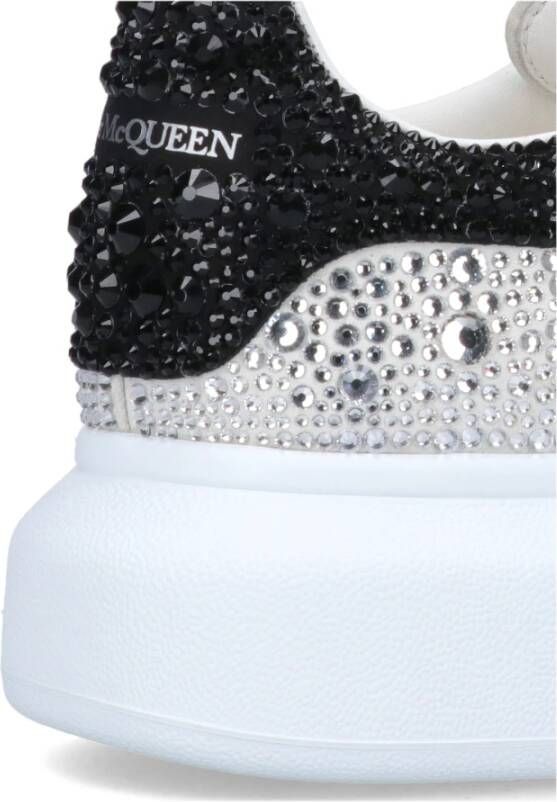 alexander mcqueen Witte Kristal Oversize Sneakers White Heren