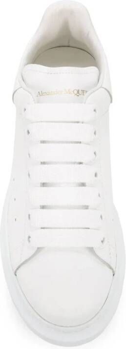 Alexander McQueen Witte lage sneakers Donna