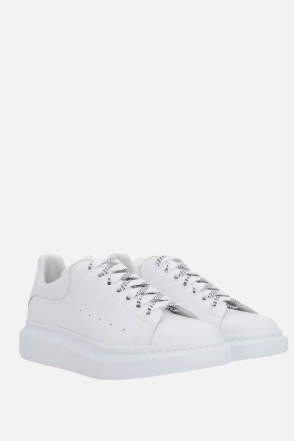 alexander mcqueen Lage Sneakers White Heren