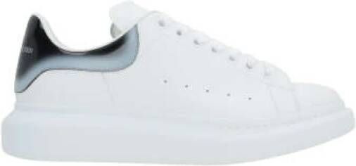alexander mcqueen Witte Leren Lage Sneakers White Heren