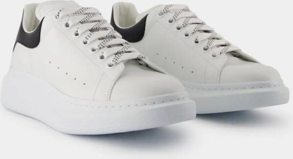 alexander mcqueen Witte Leren Oversize Sneakers White Heren
