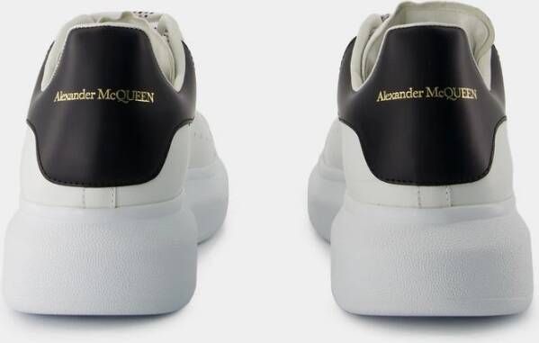 alexander mcqueen Witte Leren Oversize Sneakers White Heren