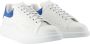 Alexander McQueen Witte Leren Oversized Sneakers - Thumbnail 2