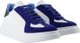 Alexander McQueen Witte Leren Oversized Sneakers - Thumbnail 2
