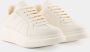 Alexander mcqueen Low-Top Sneakers Oversized Sneakers Leather White in grijs - Thumbnail 4