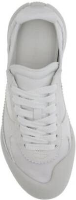 Alexander McQueen Witte Leren Sneakers Casual Stijl