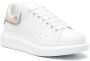 Alexander McQueen Witte Leren Sneakers Chic Design - Thumbnail 2