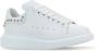 Alexander McQueen Witte Leren Sneakers met Hak - Thumbnail 2