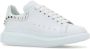 Alexander McQueen Witte Leren Sneakers met Hak - Thumbnail 2