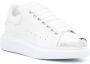 Alexander mcqueen Witte Leren Sneakers met Stijlvolle Details White Dames - Thumbnail 4