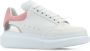 Alexander mcqueen Low-Top Sneakers Oversized Sneakers Leather White Pink in wit - Thumbnail 16