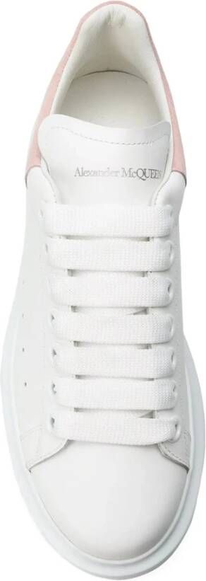 Alexander McQueen Witte Leren Sneakers voor Vrouwen