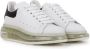 Alexander McQueen Witte leren veterschoenen - Thumbnail 2