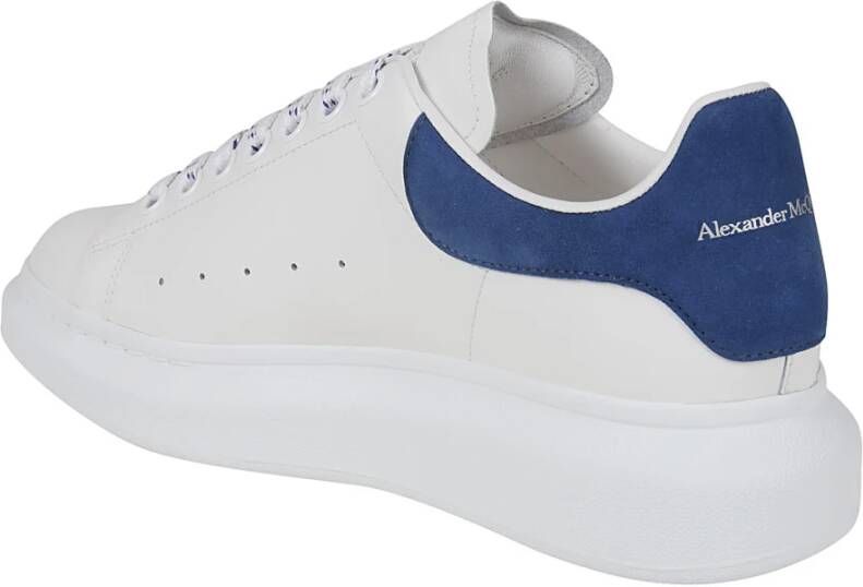 alexander mcqueen Witte Oversized Leren Sneakers White Heren