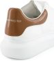 Alexander McQueen Witte Oversized Sneakers in Bruin - Thumbnail 2