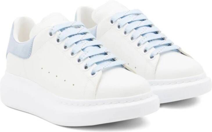 Alexander McQueen Witte Oversized Sneakers met Logo