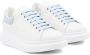 Alexander McQueen Witte Oversized Sneakers met Logo - Thumbnail 2