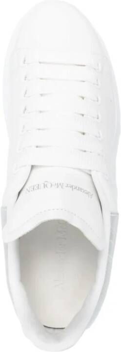 alexander mcqueen Witte Oversized Sneakers met Logo White Dames