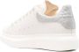 Alexander McQueen Witte Oversized Sneakers Off-White Zilver - Thumbnail 2