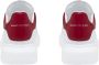 Alexander McQueen Witte Rode Oversized Sneakers - Thumbnail 2