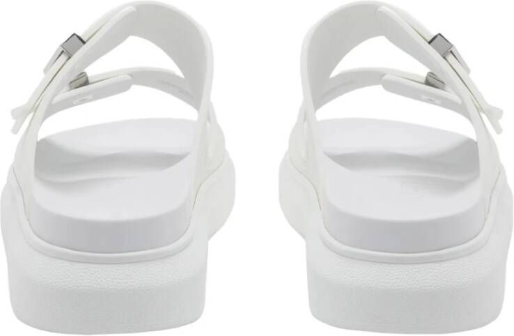 Alexander McQueen Witte Rubberen Sneakers