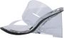 Alexander McQueen Witte sandalen met acrylglazen hak - Thumbnail 2