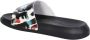 Alexander McQueen Witte Sandalen Waterverf Grafiet Stijl - Thumbnail 2