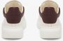 Alexander mcqueen Witte Sneakers met Bordeaux Hiel White Dames - Thumbnail 7