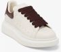 Alexander mcqueen Witte Sneakers met Bordeaux Hiel White Dames - Thumbnail 8