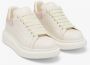 Alexander mcqueen Low-Top Sneakers Oversize Sneakers Leather White Pink in wit - Thumbnail 3