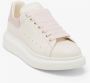 Alexander mcqueen Low-Top Sneakers Oversize Sneakers Leather White Pink in wit - Thumbnail 5