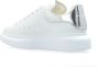 Alexander mcqueen Witte Leren Sneakers met Zilveren Accenten White Dames - Thumbnail 5