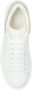 Alexander mcqueen Witte Leren Sneakers met Zilveren Accenten White Dames - Thumbnail 6