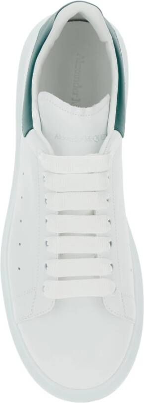 Alexander McQueen Witte Sneakers met Rubberen Zool
