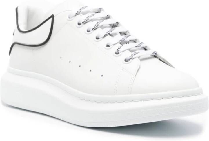 Alexander McQueen Witte Sneakers Stijlvol Ontwerp