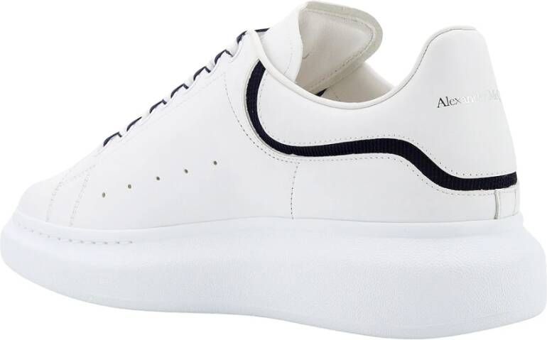 alexander mcqueen Witte Sneakers Veters Dubbel Logo White Heren