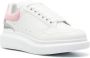 Alexander mcqueen Low-Top Sneakers Oversized Sneakers Leather White Pink in wit - Thumbnail 8