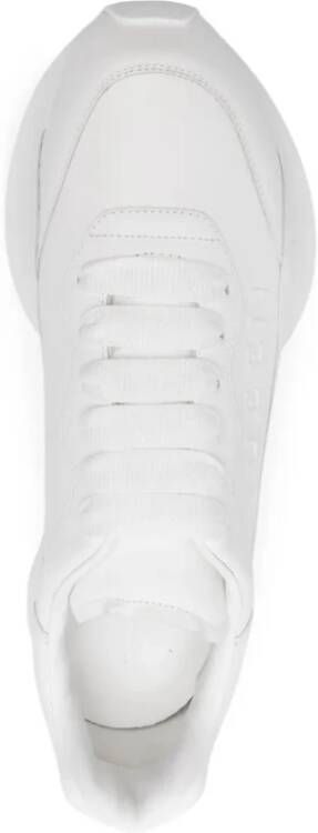 Alexander McQueen Witte Sprint Runner Sneakers