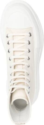 Alexander McQueen Witte Tread Slick Heren Sneakers