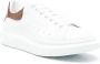 Alexander McQueen Witte Vetersneaker met Oversized Zool - Thumbnail 2