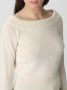 Alexander McQueen Witte Wol Mohair Boothals Trui - Thumbnail 2