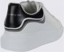Alexander mcqueen Witte Zilveren Leren Sneakers Ronde Neus White Heren - Thumbnail 4