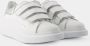 Alexander mcqueen Witte Zilveren Leren Oversized Sneakers White Dames - Thumbnail 2