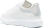 Alexander mcqueen Witte Zilveren Sneakers met Geperforeerde Details White Dames - Thumbnail 3
