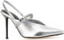 Alexander McQueen Zilveren Leren Revel Pumps Sandalen - Thumbnail 2