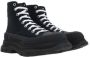 Alexander mcqueen Zwarte Canvas High-Top Sneakers Black Heren - Thumbnail 2