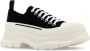 Alexander mcqueen Low-Top Sneakers Tread Slick Sneakers Canvas Black White in wit - Thumbnail 3